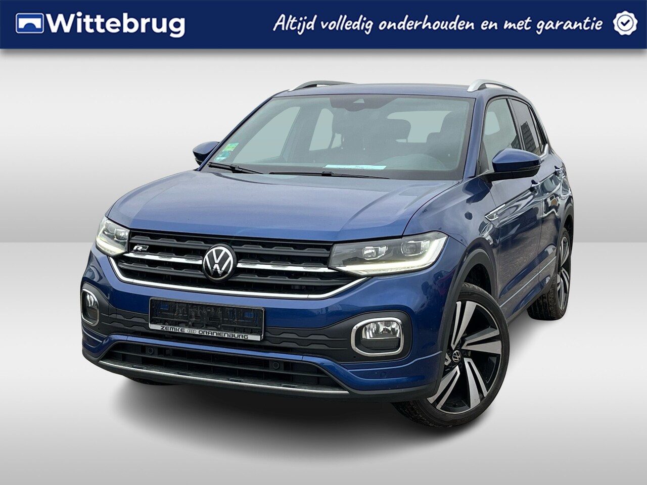 Volkswagen T-Cross - 1.0 TSI R-Line DSG Automaat R-Line in en exterieur / Navigatie / LED / /18"LM Velgen / Par - AutoWereld.nl