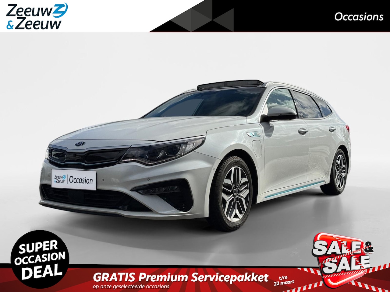 Kia Optima Sportswagon - 2.0 GDI PHEV ExecutiveLine | Panoramadak | Harman Kardon | Lederen bekleding | 360 Camera - AutoWereld.nl