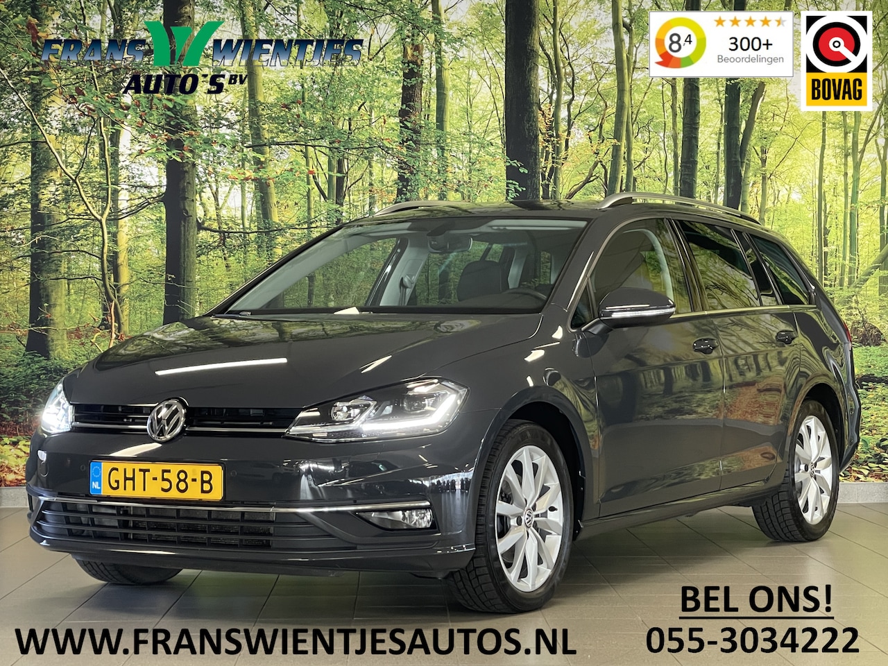 Volkswagen Golf Variant - 1.5 TSI Highline Business | Automaat! | Massagestoel | Apple Carplay | Android Auto | Navi - AutoWereld.nl