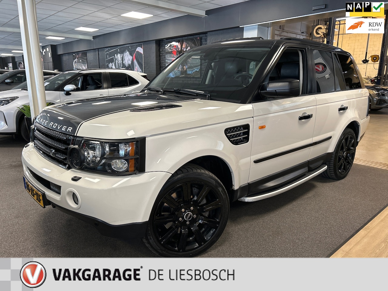 Land Rover Range Rover Sport - 4.2 V8 Supercharged / Leder / nl- auto / stoel verwarming - AutoWereld.nl