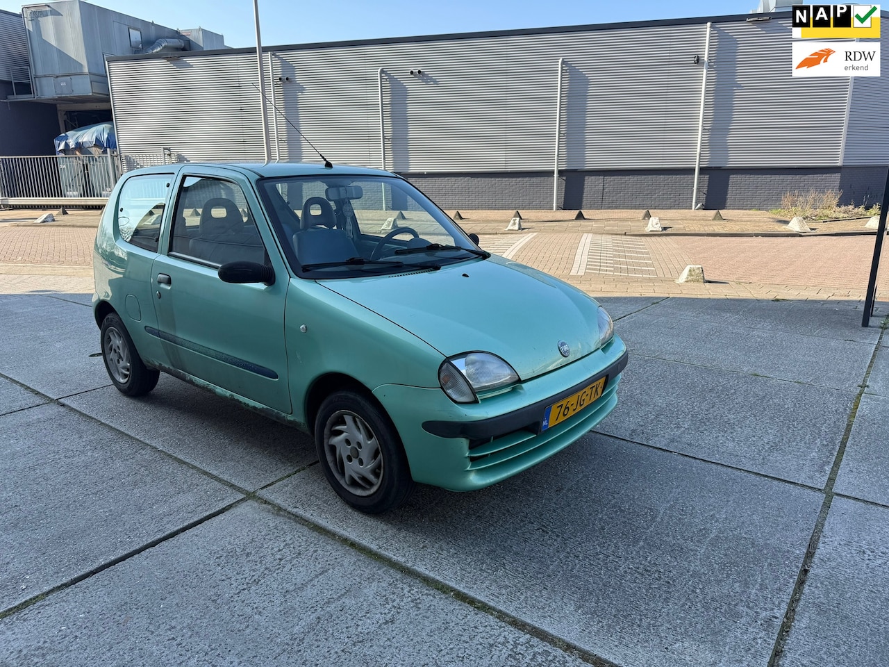 Fiat Seicento - 1.1 Brush RIJD EN SCHAKELT GOED - AutoWereld.nl