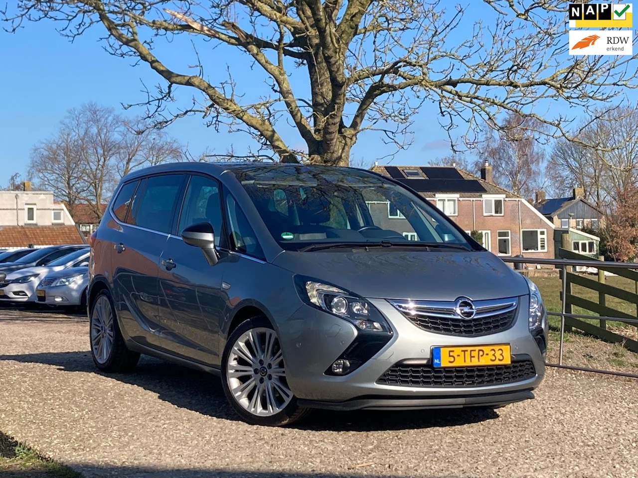 Opel Zafira Tourer - 1.6 Cosmo 7p. | Pano + Leder + Stoel verw. nu € 8.975,-!!! - AutoWereld.nl