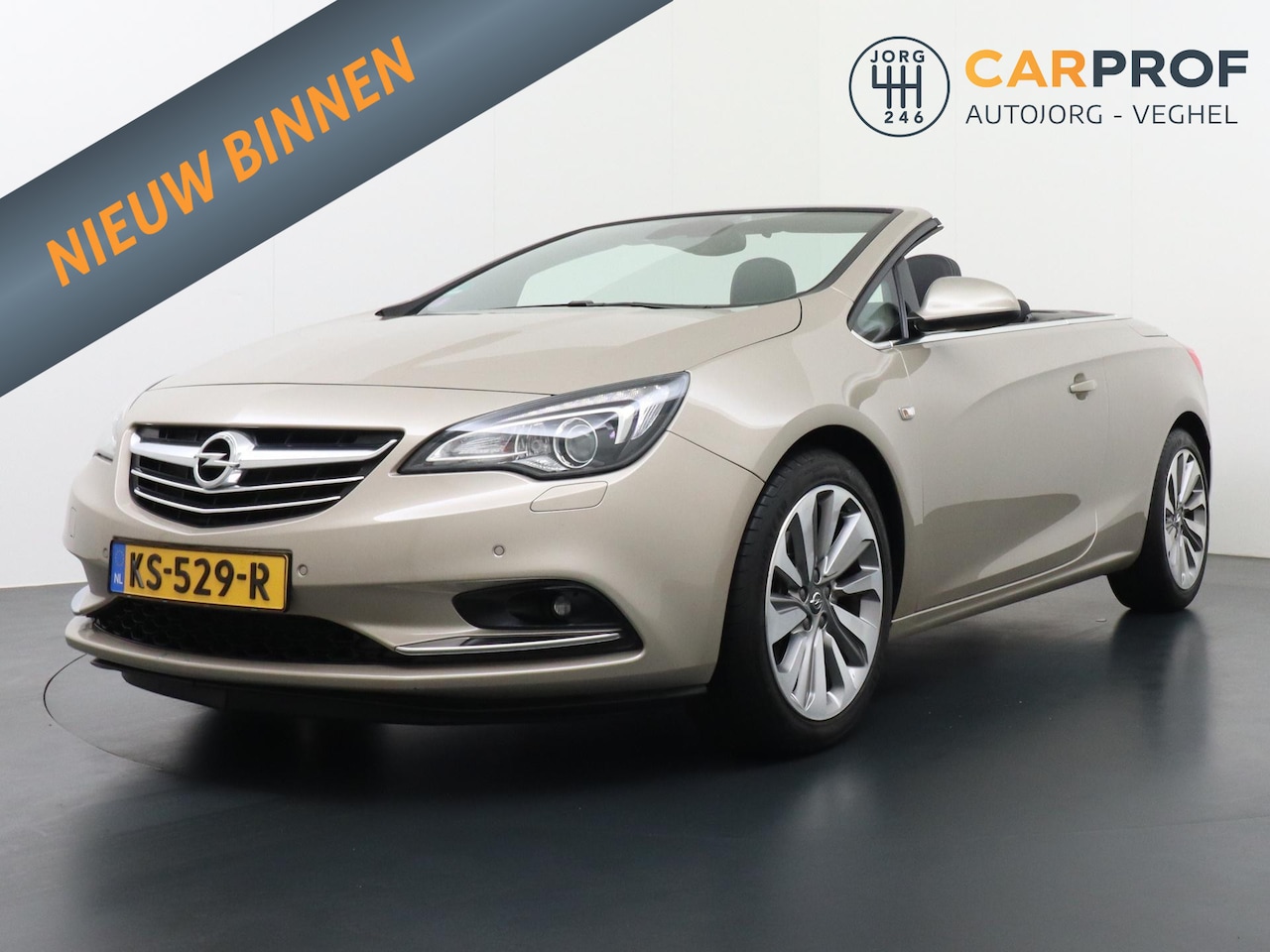 Opel Cascada - 1.4 Turbo ecoFLEX Cosmo Leder Navigatie Stoelverwarming en ventilatie - AutoWereld.nl