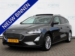 Ford Focus Wagon - 1.5 EcoBoost Titanium Business NL AUTO | PANO | STOELVERW | STUURWIEL VERW | CAMERA |