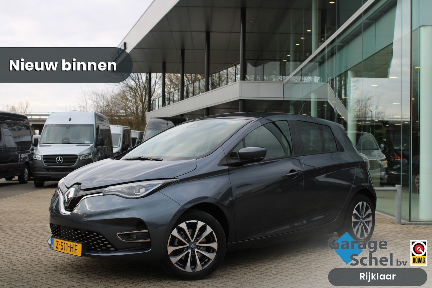 Renault Zoe - R135 Intens 52 kWh (ex Accu) - Navi - Camera - Cruise - Verwarmd Stuurwiel - Bose - Rijkla - AutoWereld.nl