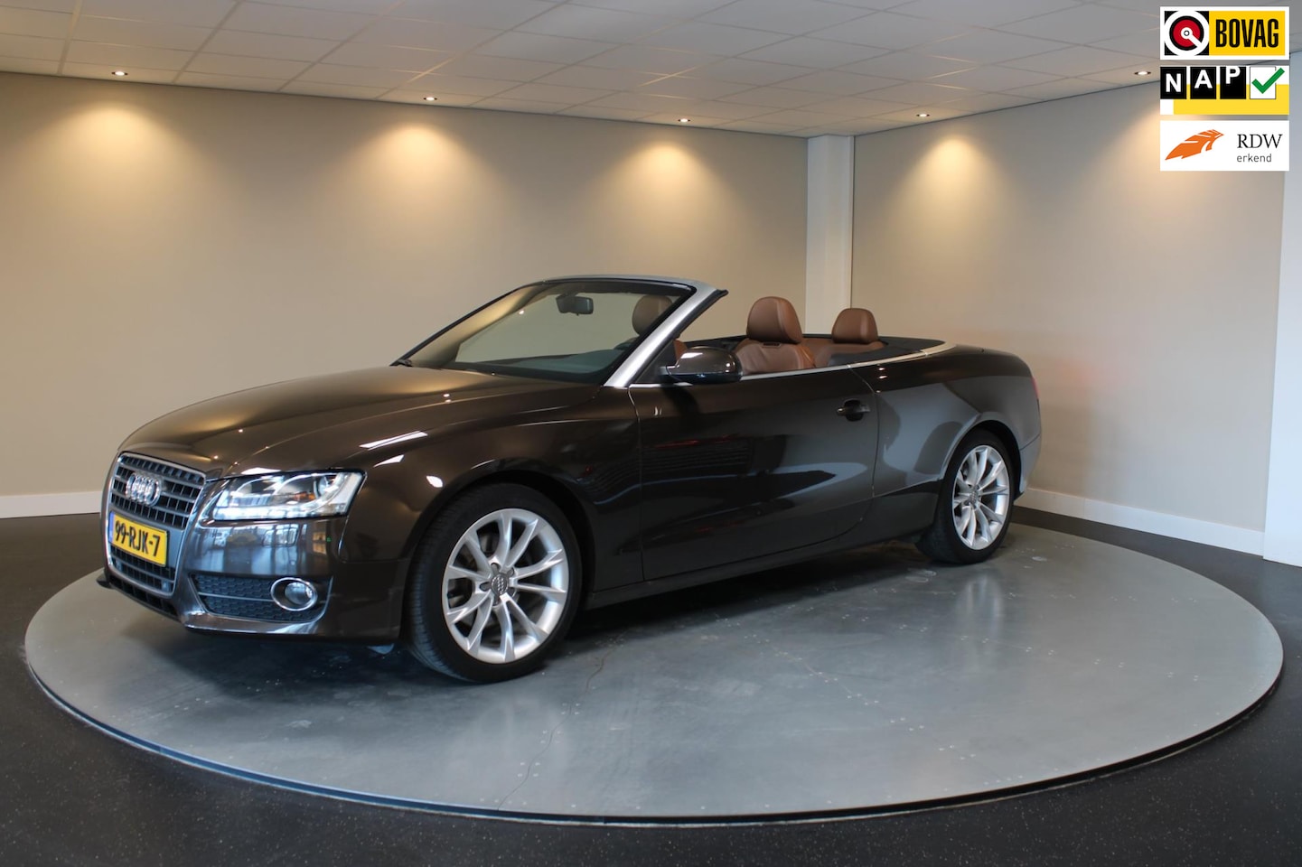 Audi A5 Cabriolet - 1.8 TFSI Pro Line S *Automaat* Stoelverw.&Ventilatie|Leer - AutoWereld.nl