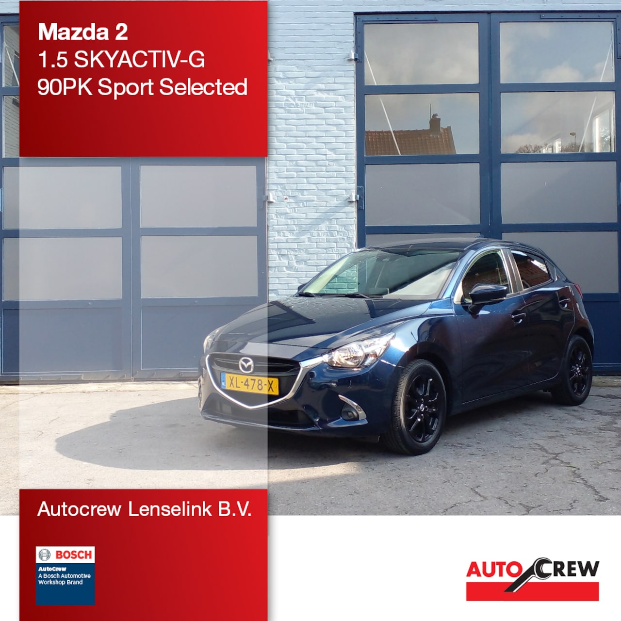 Mazda 2 - 1.5 SKYACTIV-G 90PK Sport Selected | Origineel NL | - AutoWereld.nl