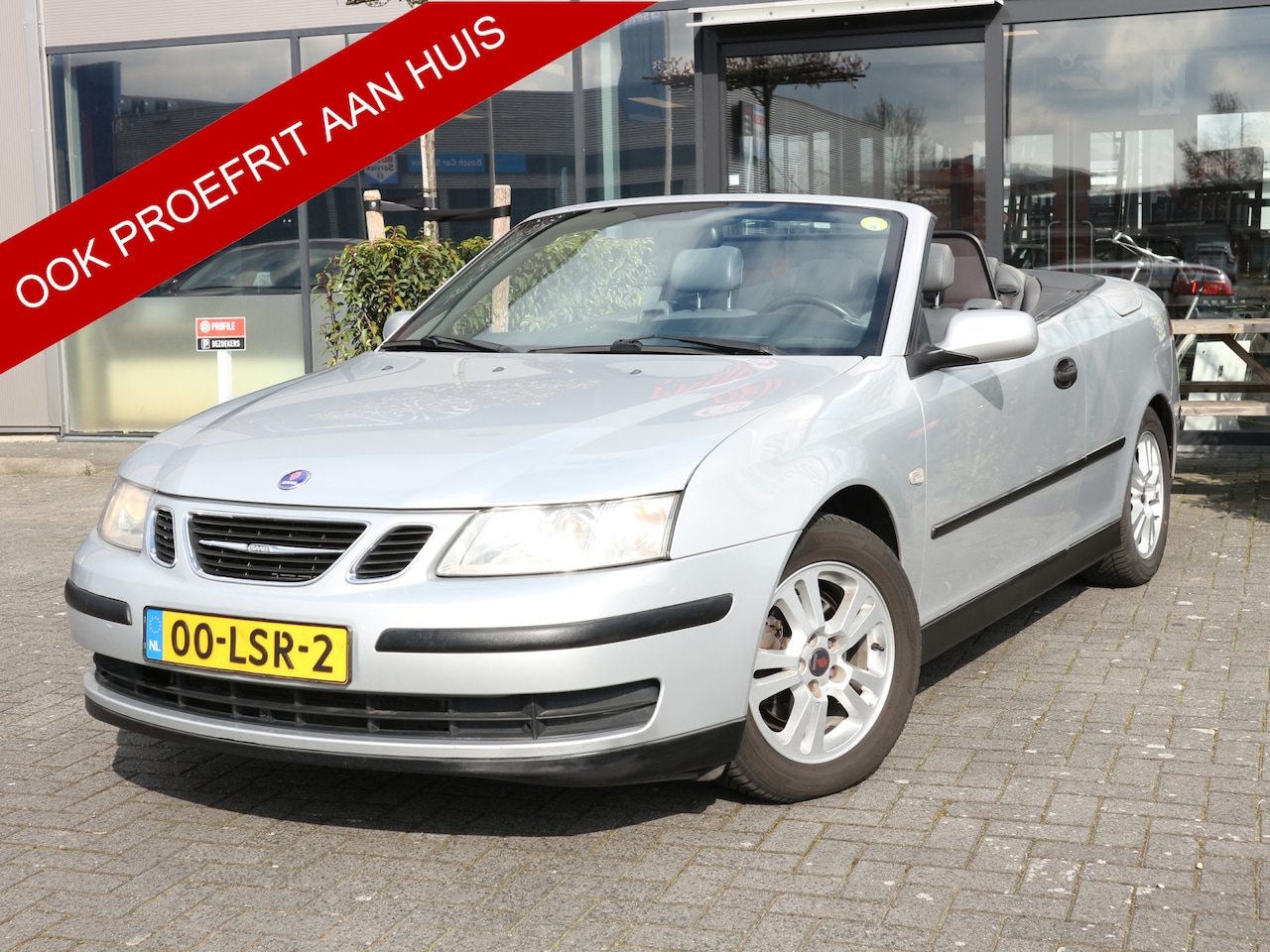 Saab 9-3 Cabrio - 1.8t Vector ZEER MOOI TREKHAAK CLIMA LEER - AutoWereld.nl