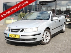 Saab 9-3 Cabrio - 1.8t Linear ZEER MOOI TREKHAAK CLIMA LEER