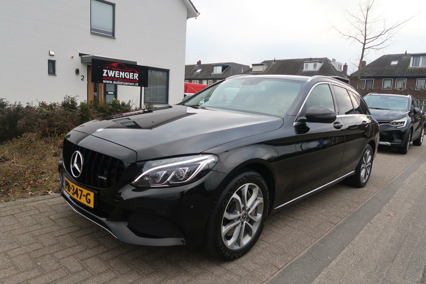 Mercedes-Benz C-klasse Estate - 350 e BURMESTER|AIRMATIC|SFEERVERLICHTING|STANDKACHEL|ZEER GOED ONDERHOUDEN - AutoWereld.nl