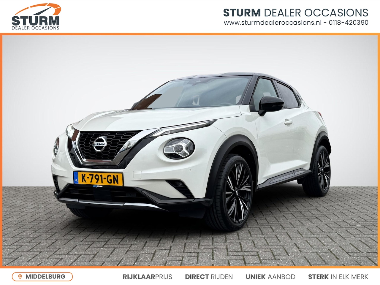 Nissan Juke - 1.0 DIG-T N-Design | Navigatie | Camera | Apple Carplay/Android Auto | LED Koplampen | 19' - AutoWereld.nl