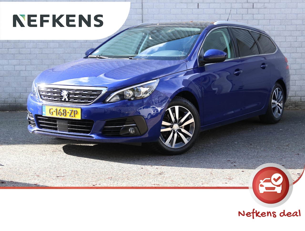 Peugeot 308 SW - 130pk Premium 1ste eigenaar | Trekhaak | Glazen dak | Massagestoelen | Keyless | Camera - AutoWereld.nl