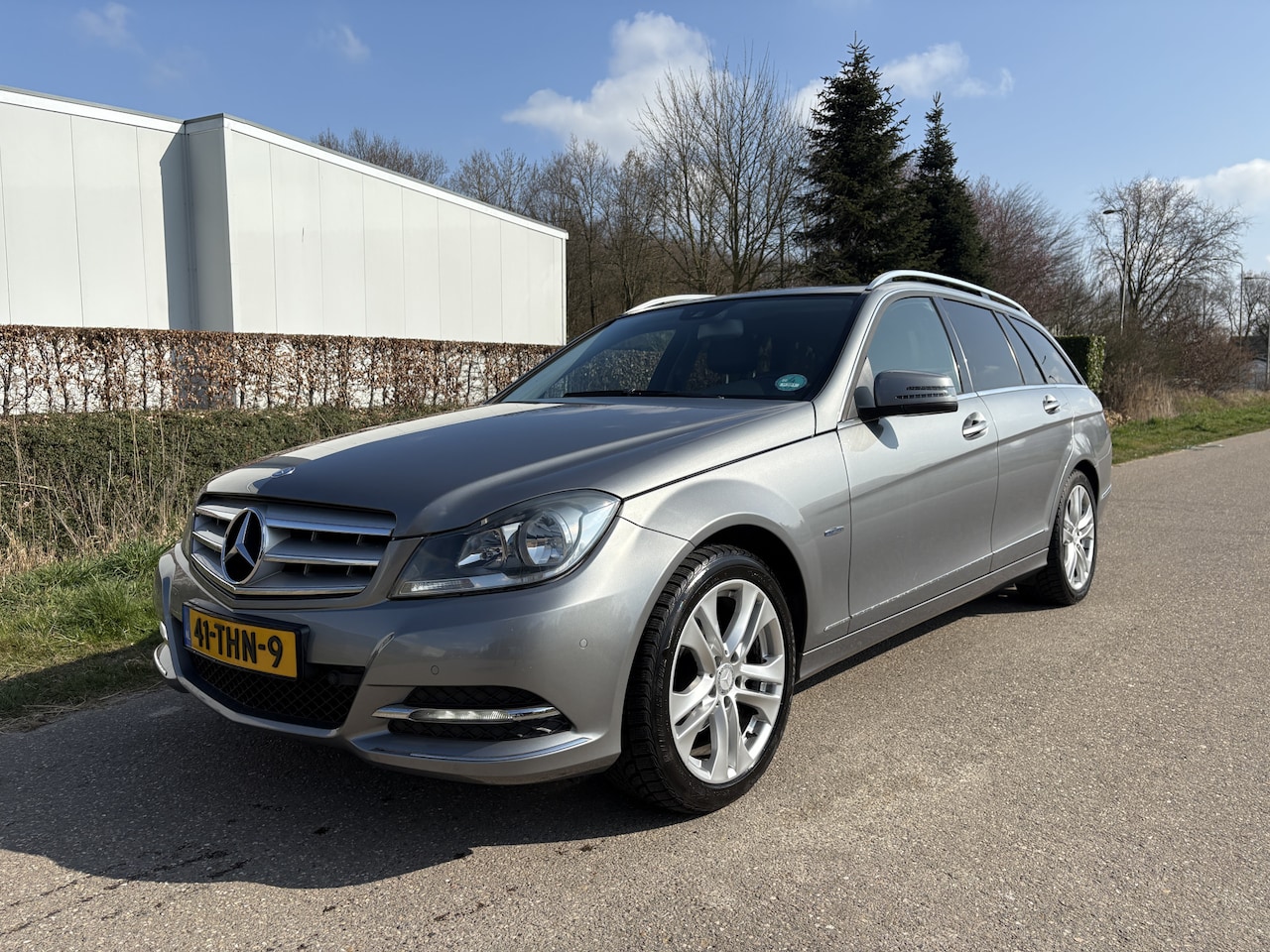 Mercedes-Benz C-klasse Estate - 180 Business Class 125! Avantgarde / NAVI / AIRCO / CRUISE - AutoWereld.nl