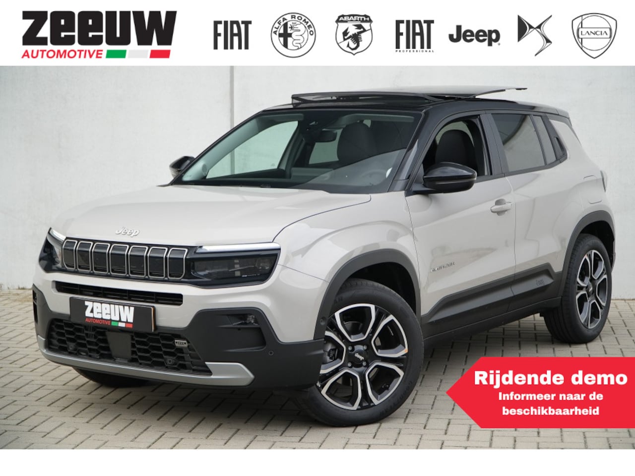 Jeep Avenger - 1.2 e-Hybrid Summit | Leder | Winter | JBL | Navi | Pano - AutoWereld.nl