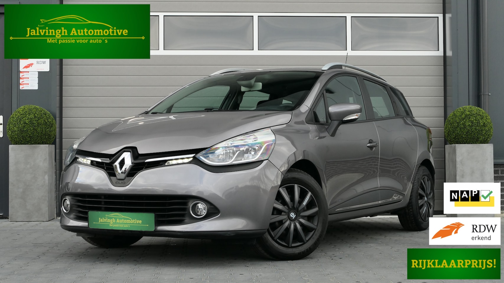 Renault Clio Estate - 1.2-16V Authentique |Nwe Distributieriem!|Pdc|Navi! - AutoWereld.nl