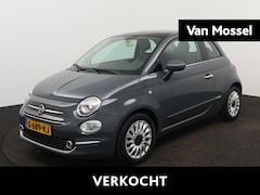 Fiat 500 - 0.9 TwinAir Turbo Lounge 105pk | Lederen bekleding | Navigatie | Parkeer sensoren | Panora