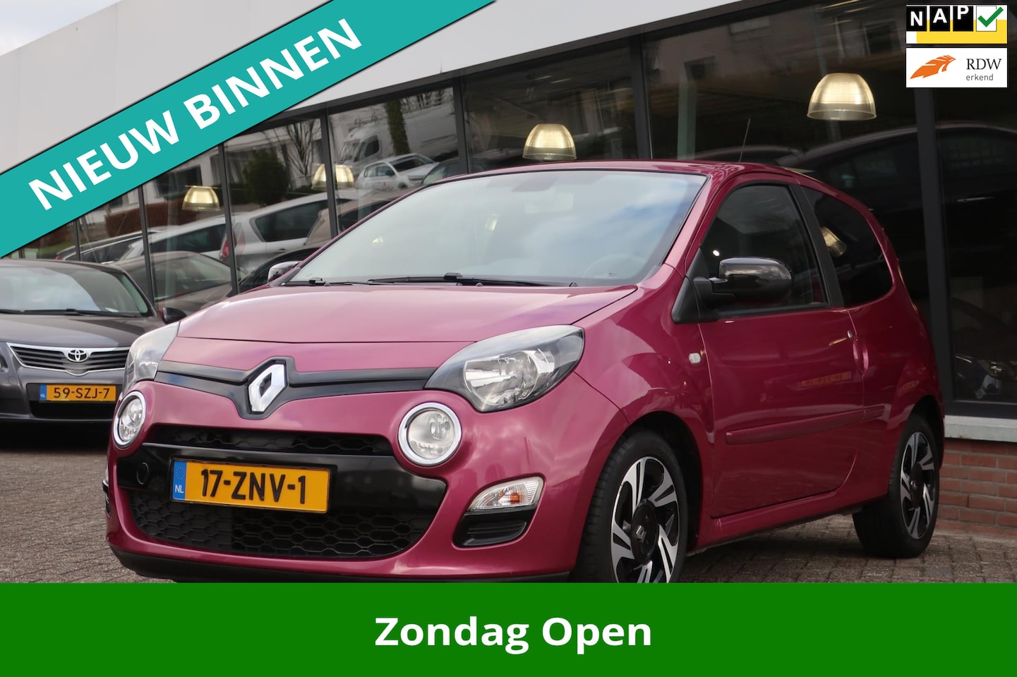 Renault Twingo - 1.2 16V Dynamique 2e EIG_CLIMA_CRUIS_LMV. - AutoWereld.nl