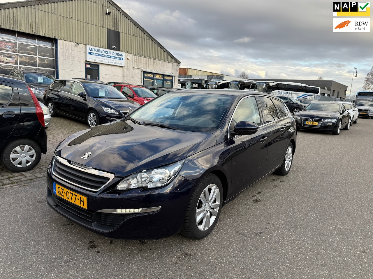 Peugeot 308 SW - 1.6 BlueHDI Blue Lease Pack NAV.+Clima Bj:2015 NAP! - AutoWereld.nl