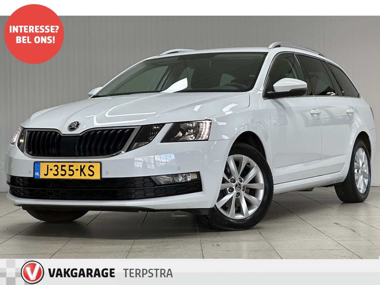 Skoda Octavia Combi - 1.5 TSI Greentech Business Edition/ 150pk!/ Automaat/ Half-Leder/ Stoelverw./ Half-Leder/ - AutoWereld.nl