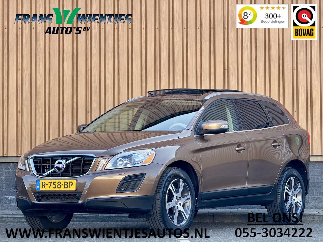 Volvo XC60 - 3.0 T6 AWD Summum | 305 PK! | 6 Cilinder | Panoramadak | Leder | Xenon | Navigatie | Elekt - AutoWereld.nl