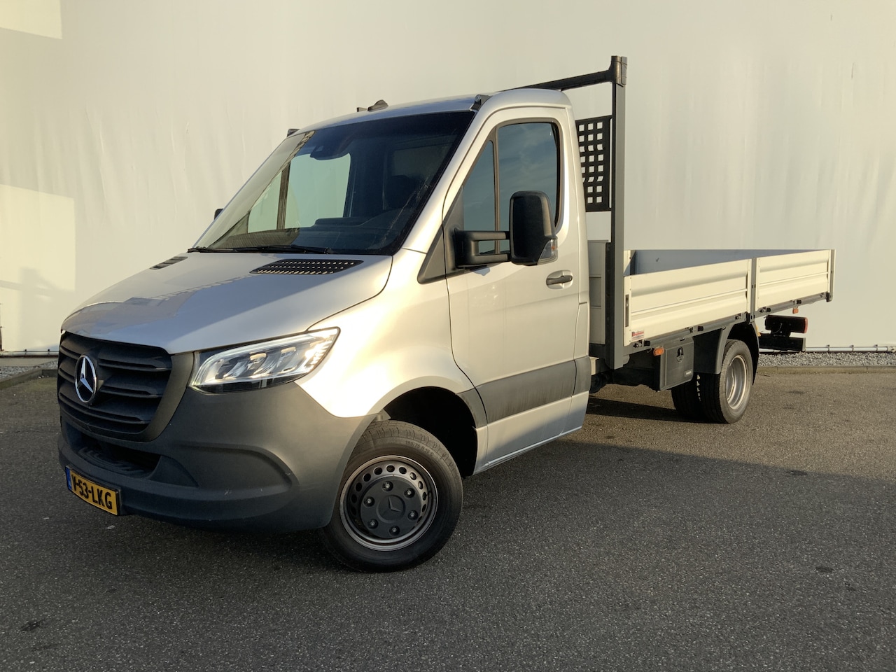 Mercedes-Benz Sprinter - 519 1.9 CDI L2 RWD Pick Up Automaat Airco Cruise Navi 3 Zits Euro 6  Bakmaat L410 /B.215/H - AutoWereld.nl