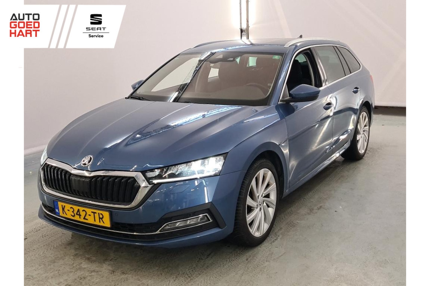 Skoda Octavia Combi - 1.0 e-TSI Business Edition Plus Ful-Led Camera Adaptive-Cruise Lane-Assist - AutoWereld.nl