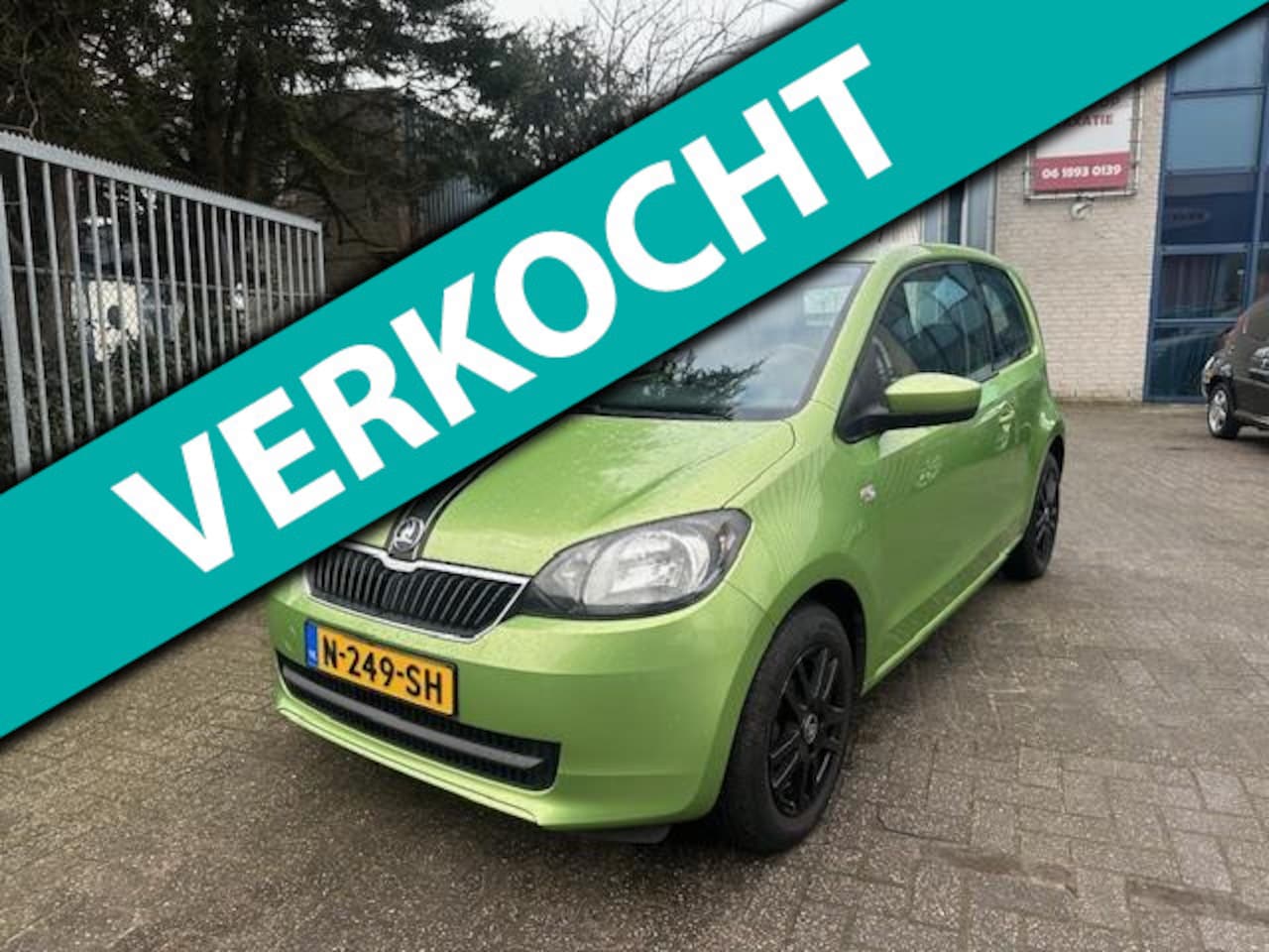 Skoda Citigo - 1.0 Greentech Active 1.0 Greentech Active, Airco, Apk 10/2025 - AutoWereld.nl