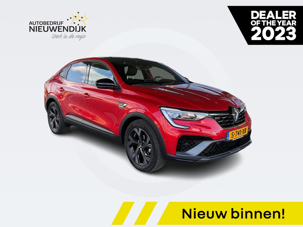 Renault Arkana - 1.3 mild hybrid 160 R.S. line / CRUISE CONTROL / SENSOREM + CAMERA / NAVI 10.3 INCH SCHERM - AutoWereld.nl