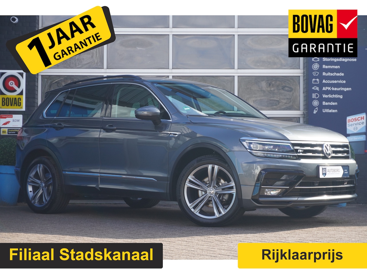 Volkswagen Tiguan - 1.5 TSI R-Line | Navi | 100% Rijklaar | - AutoWereld.nl