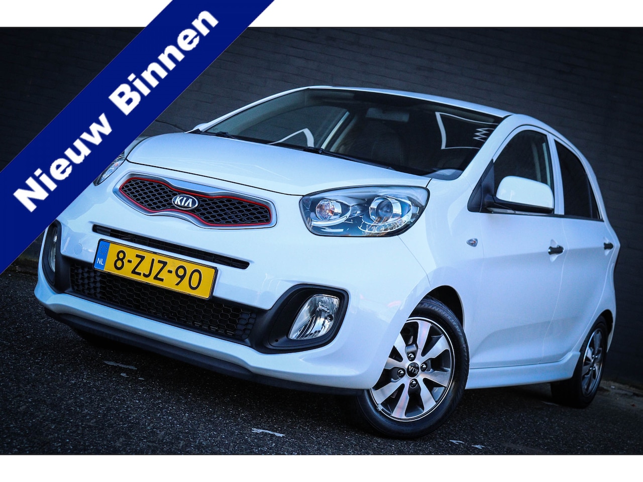 Kia Picanto - 1.0 CVVT X-treme /Leder/Airco/5-drs - AutoWereld.nl