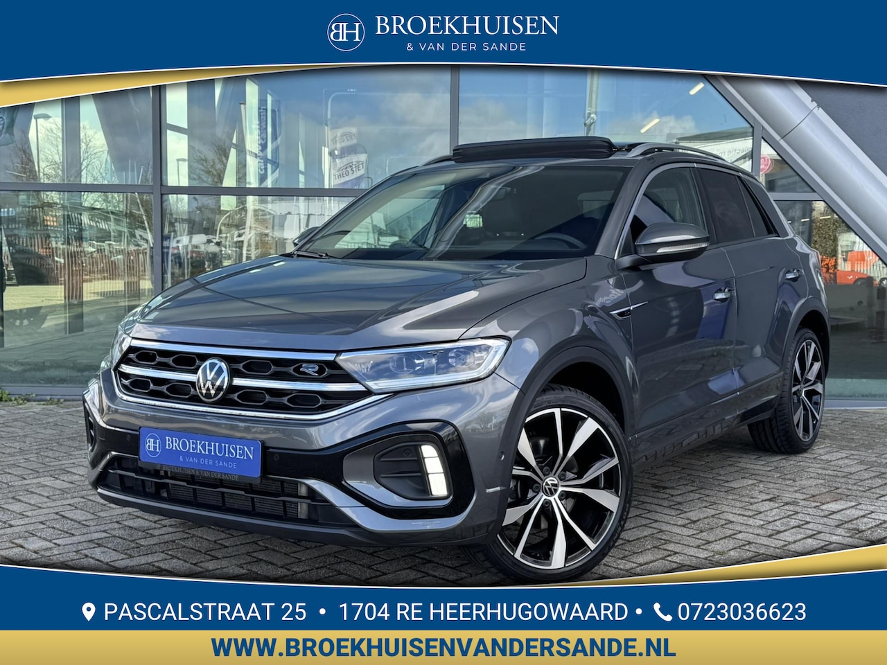 Volkswagen T-Roc - 1.5 TSI R-Line Edition 150pk Camera / Navigatie / Stoelverwarming / IQ Light - AutoWereld.nl