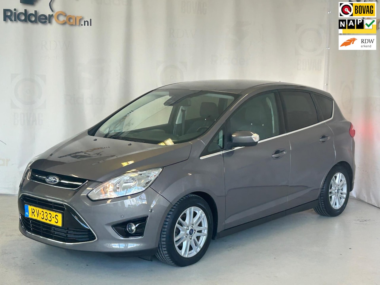 Ford C-Max - 1.0 Titanium|CRUISE|NAVI|PARK CAM|STOELVERW|BLUETOOTH|PARK SENS - AutoWereld.nl