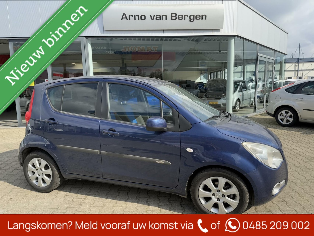 Opel Agila - 1.2 Enjoy 1.2 Enjoy, airco, lm-velgen, extra getint glas achter. - AutoWereld.nl