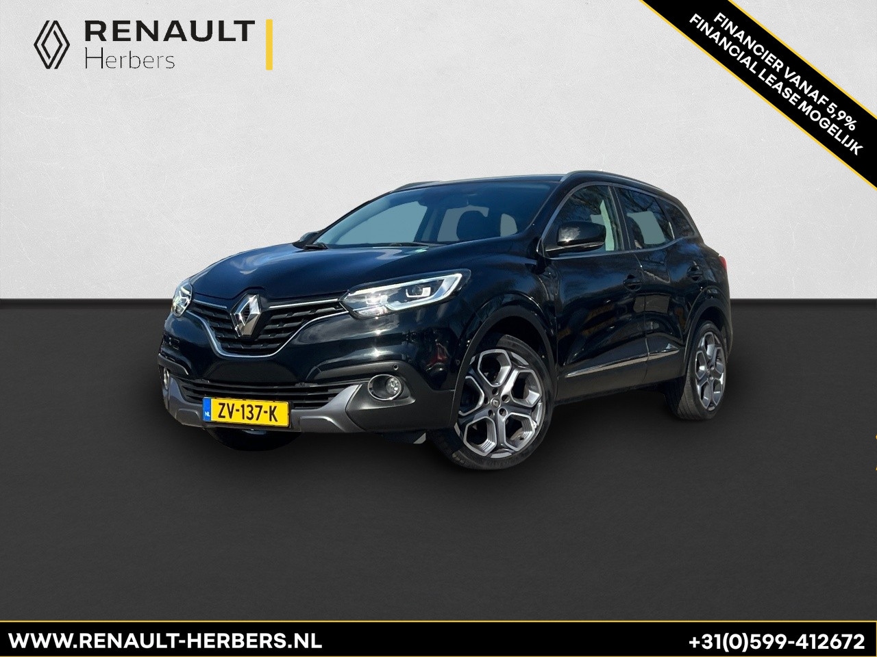 Renault Kadjar - 1.2 TCe Intens NAVI / 19 INCH / CAMERA / LEER / SLECHTS 97.402 KM - AutoWereld.nl