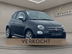 Fiat 500 C - 1.2 Rockstar 2019 ZWART | Cabrio | Apple CarPlay | Airco