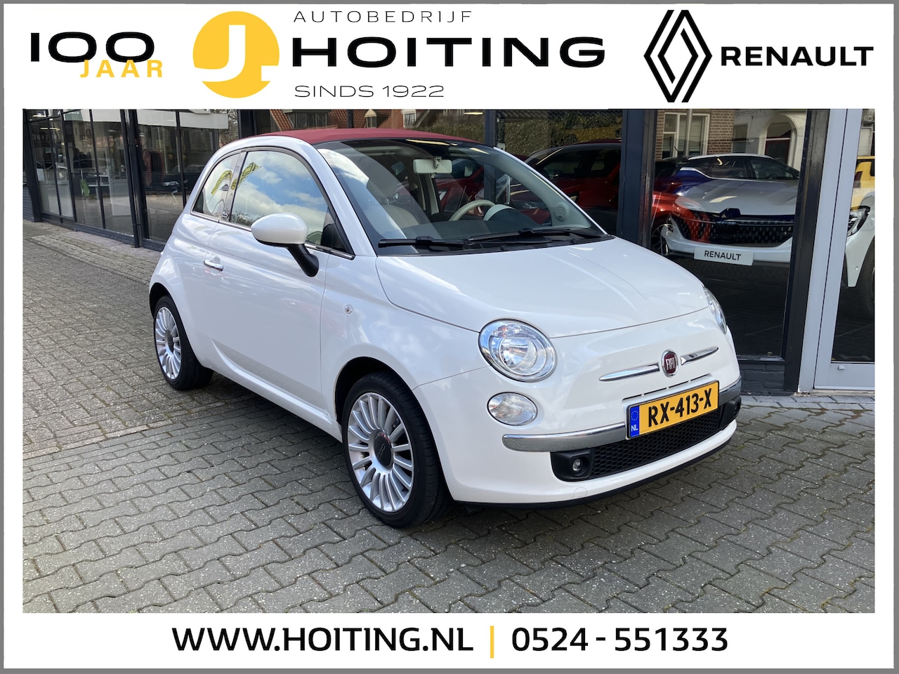 Fiat 500 C - 1.2 4-Cil. Lounge * PDC / LM-VELGEN * - AutoWereld.nl