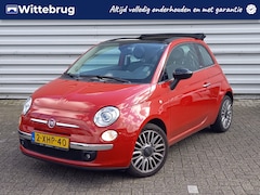 Fiat 500 C - 0.9 TwinAir Turbo Cult Luxe cabrio met lederen bekleding