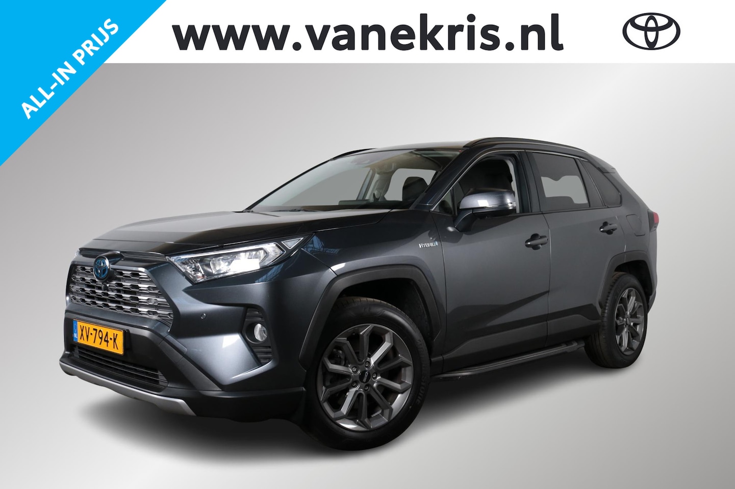 Toyota RAV4 - 2.5 Hybrid First Edition 2.5 Hybrid First Edition, Trekhaak, 360 Camera , Treeplanken, Navigatie, BEARLOCK ACTIE - AutoWereld.nl