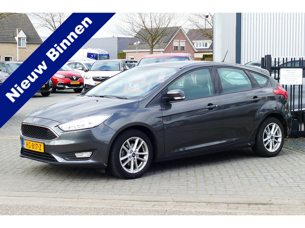 Ford Focus - 1.0 Lease Edition Bj 11-2017. Navi, Carplay/Android, Airco, Cruise, 16"LMV - AutoWereld.nl