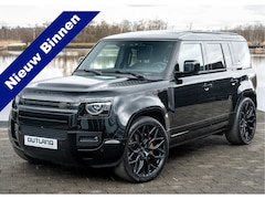 Land Rover Defender 110 - P400e X-Dynamic HSE | 24" inch Vossen | Sidebars | AMG Bronze Remklauwen |