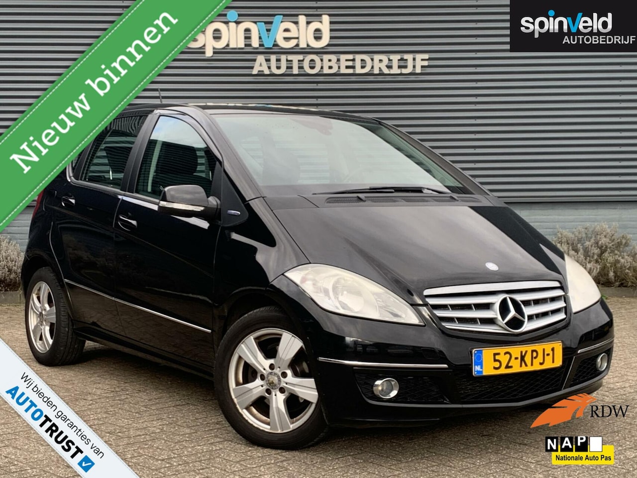 Mercedes-Benz A-klasse - 160 BlueEFFICIENCY Business Class Avantgarde Bj`10 NAP Cruise - AutoWereld.nl