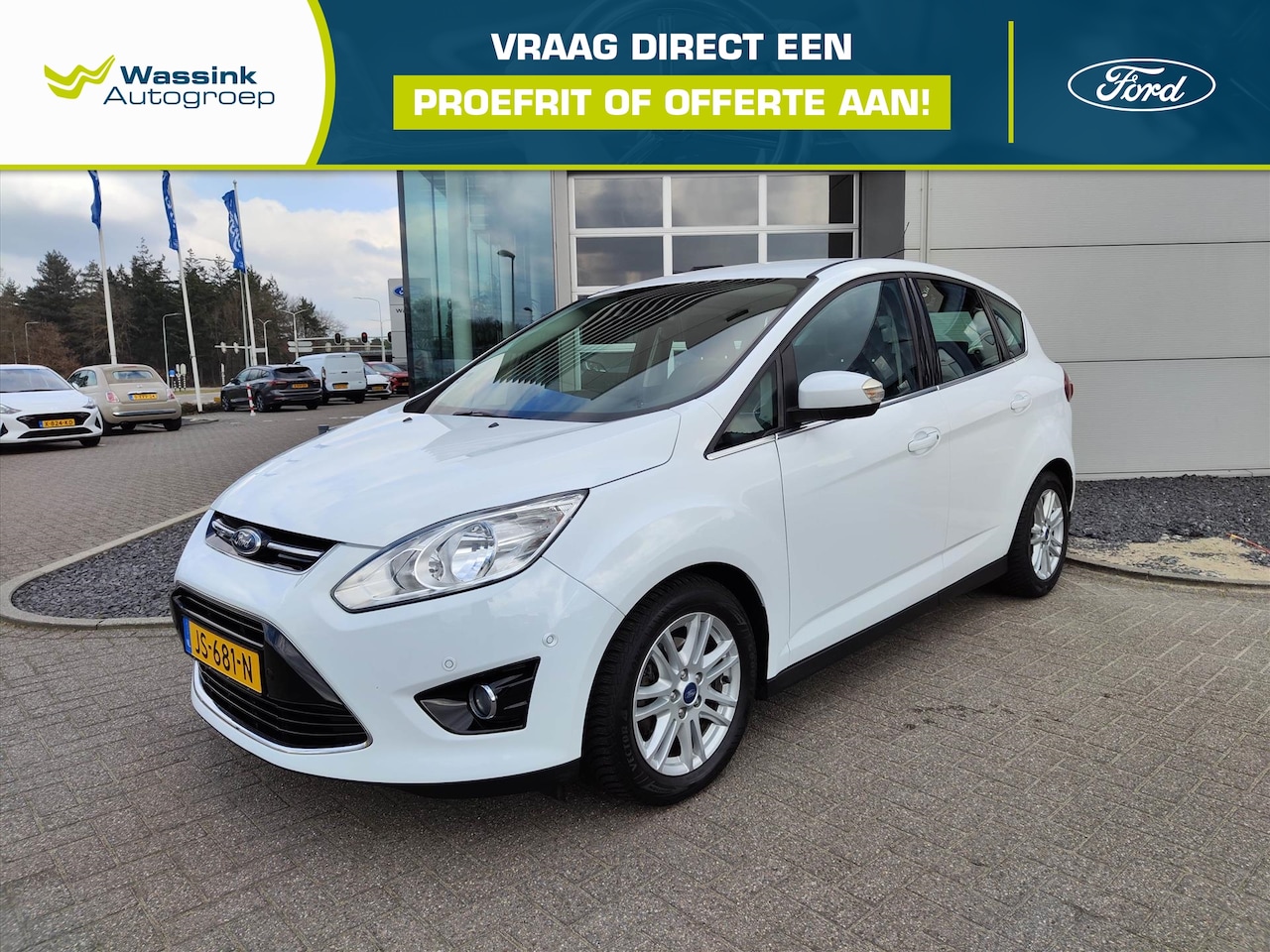 Ford C-Max - 1.0 EcoBoost 125pk Edition Plus | Achteruitrij camera | Licht metalen velgen | - AutoWereld.nl