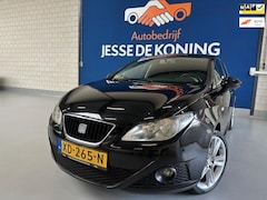 Seat Ibiza - 1.6 Reference, bj.2009, kleur:zwart, climate, camera, sportvelgen, trekhaak, airco, scherm