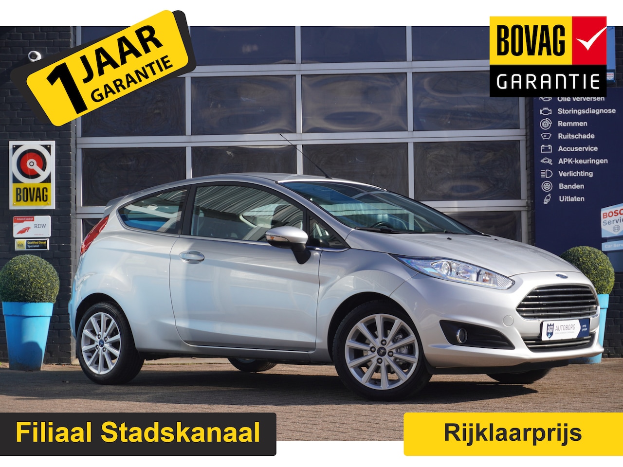 Ford Fiesta - 1.0 EcoBoost Titanium |automaat] rijklaar - AutoWereld.nl