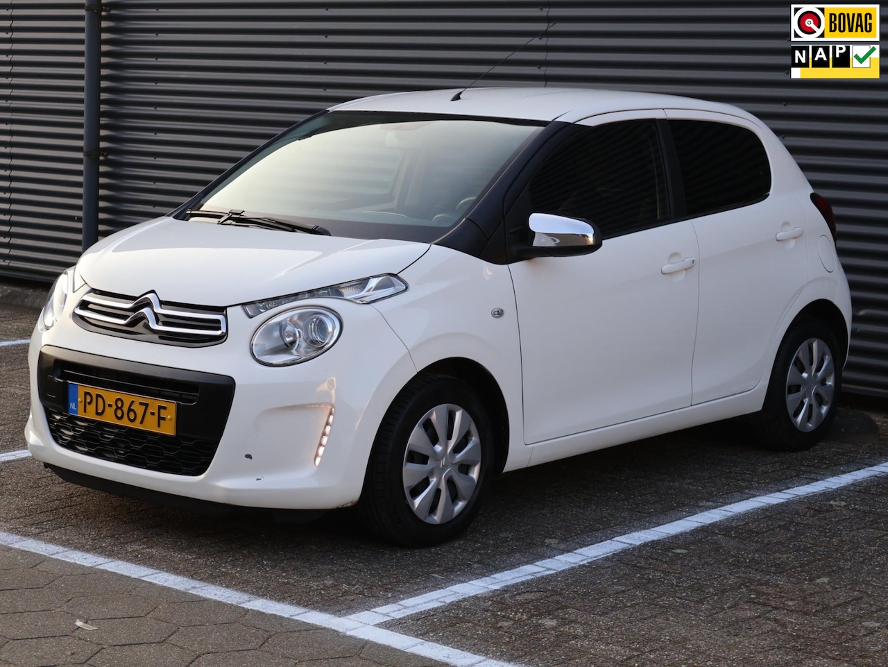 Citroën C1 - 1.0 e-VTi Feel 1e eigenaar NAP Airco Bluetooth APK Garantie - AutoWereld.nl