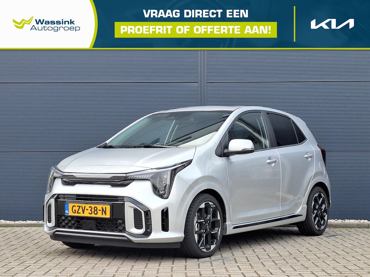 Kia Picanto - 1.0 DPi 63pk 4-zits GT-Line | Automaat | Schuif/Kanteldak | Stoel/Stuurverwarming | Apple - AutoWereld.nl