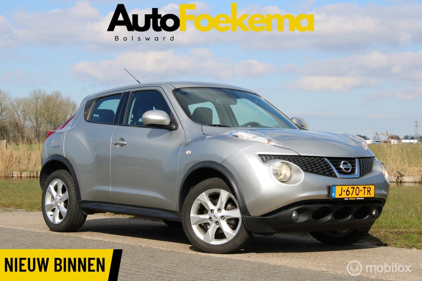 Nissan Juke - 1.6 Acenta CLIMA AFNEEMBARE TREKHAAK LMV - AutoWereld.nl