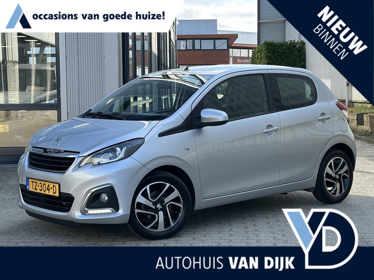 Peugeot 108 - 1.2 VTi Allure | Airco/Camera/LM Velgen/Speedlimiter/Nieuwe Distributieriem! - AutoWereld.nl