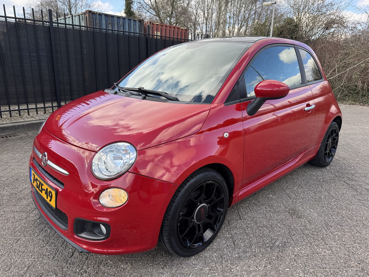 Fiat 500 - 0.9 TwinAir Sport Lounge AC/LMV/Stoelverw - AutoWereld.nl