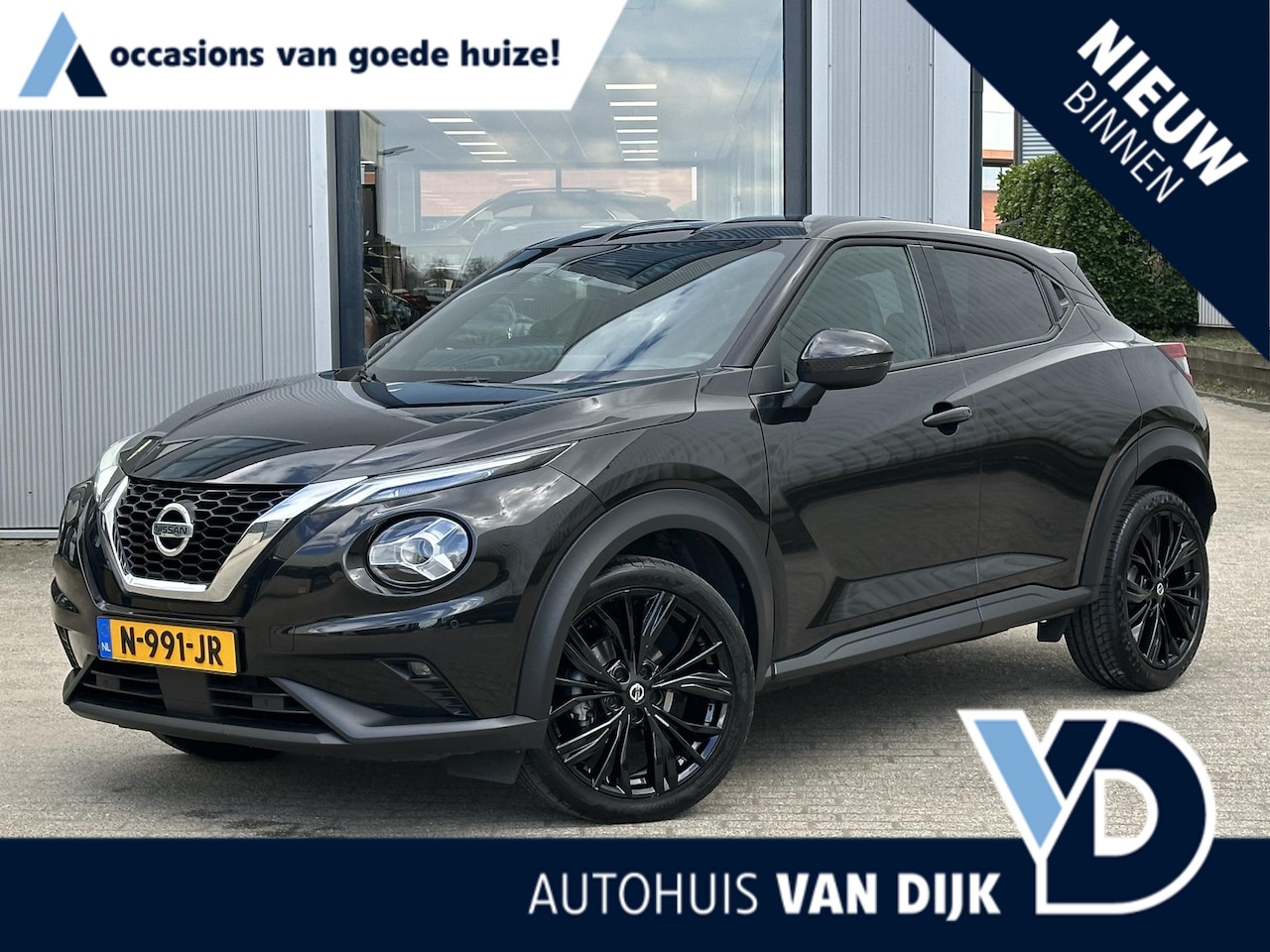 Nissan Juke - 1.0 DIG-T Enigma | NL Auto/1e Eig./Camera/Navi/Voorruitverw./Stoelverw. - AutoWereld.nl